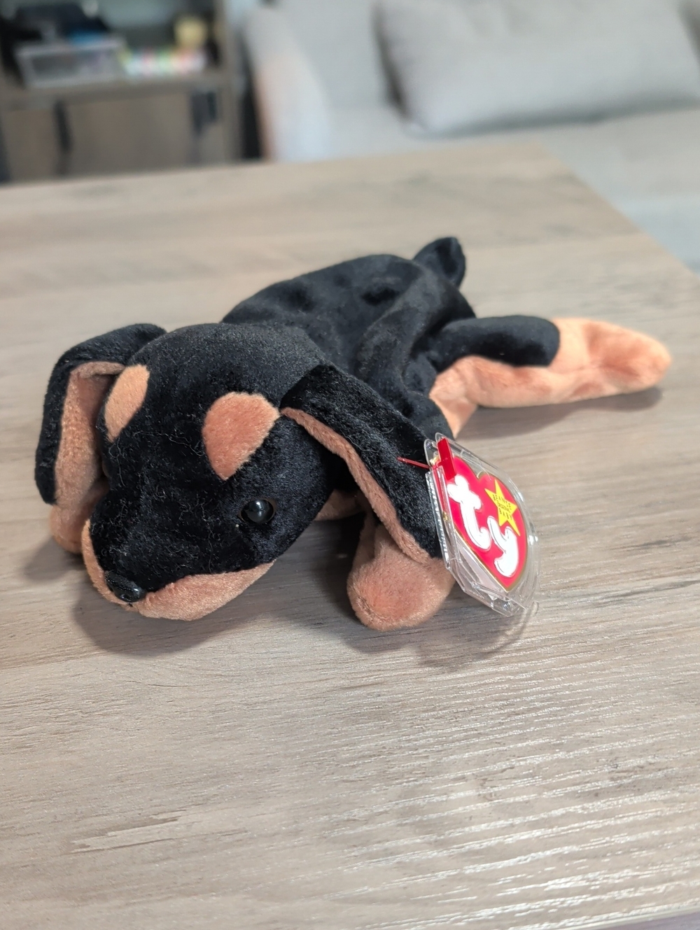 Vintage Original Beanie Baby 'Doby The Doberman Pinscher'